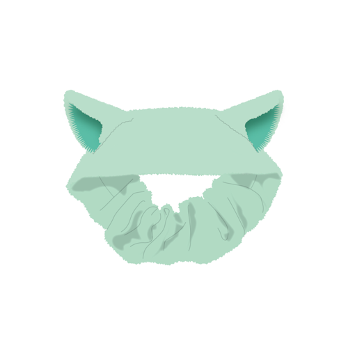 イメージ：猫猫ヘアバンド