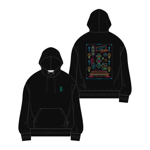 イメージ：刺繍フーディ（M/L）
